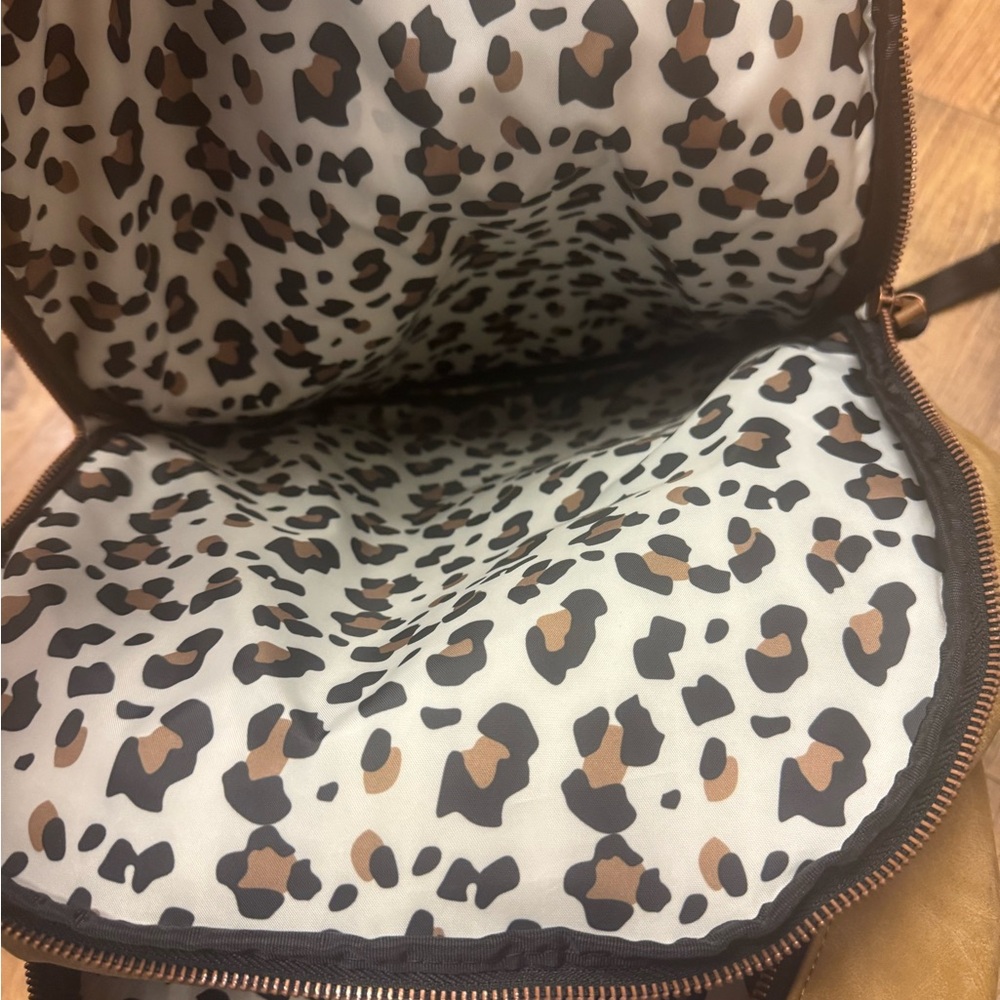 Petunia Pickle Bottom Leopard Print Kids Bag